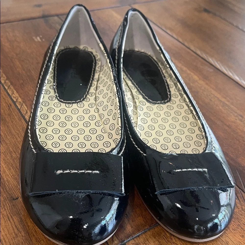 Martin  + Osa black patent leather ballet flats size 6